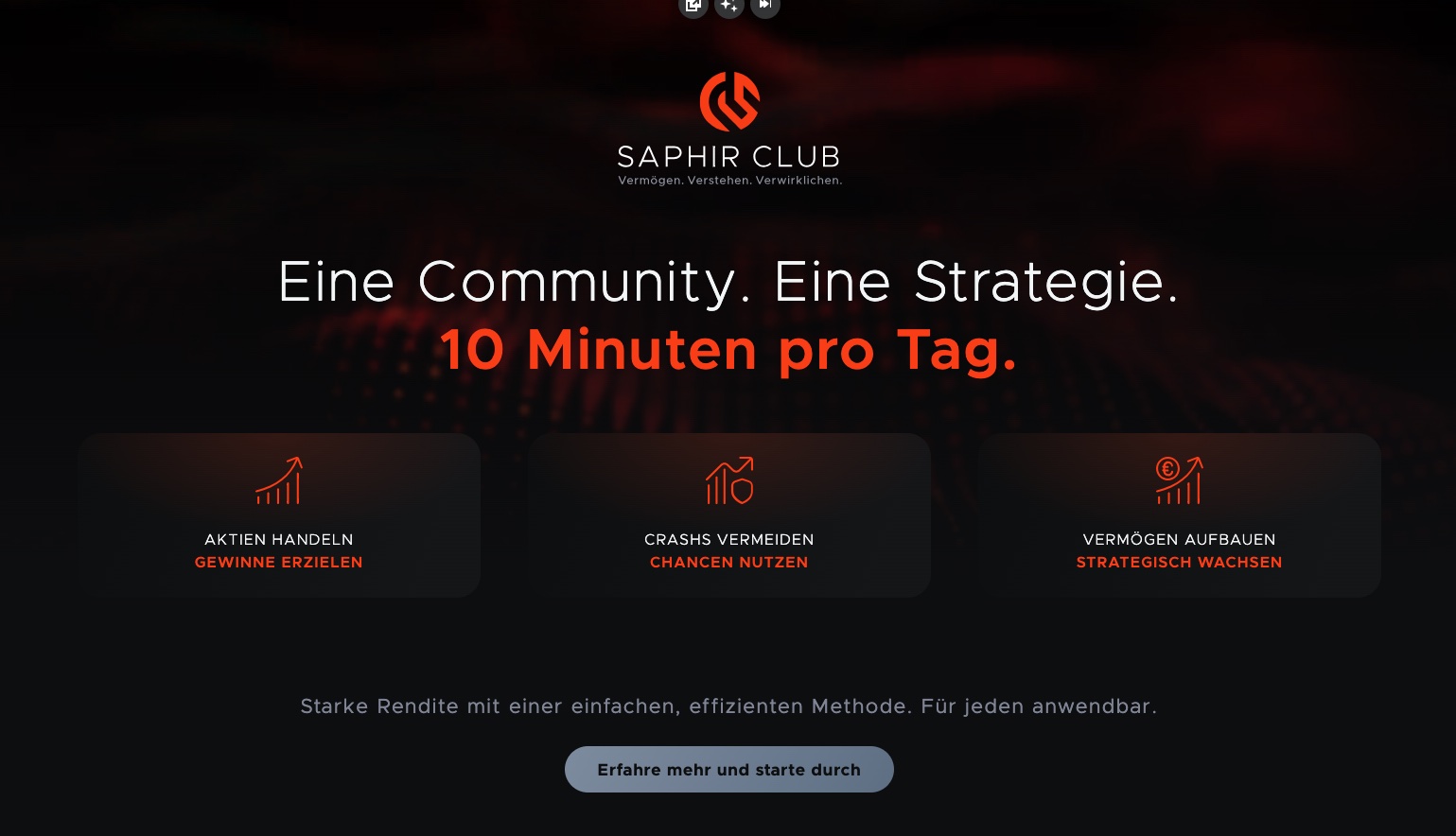 Saphir Club Website