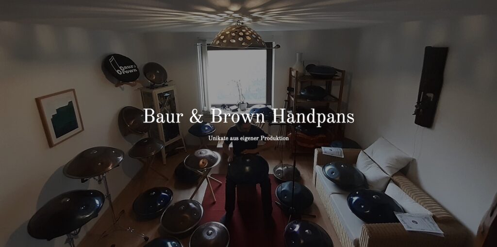 Bill Brown und Tim Baur Handpans Store