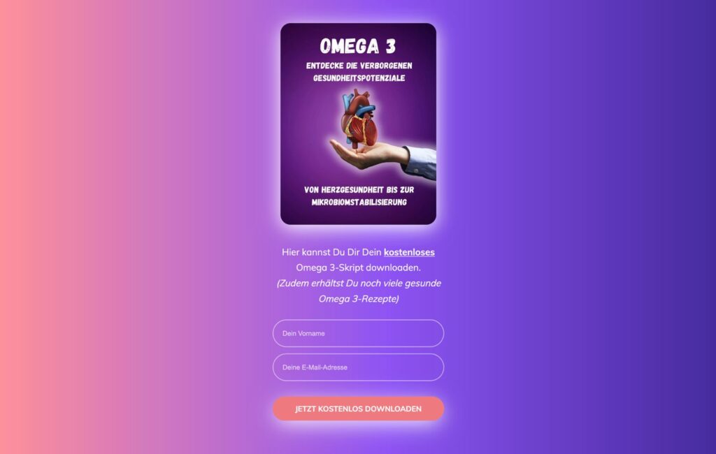 Ingfried Hobert - Omega 3