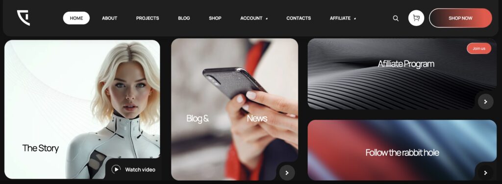 MiBit Labs - Webseite