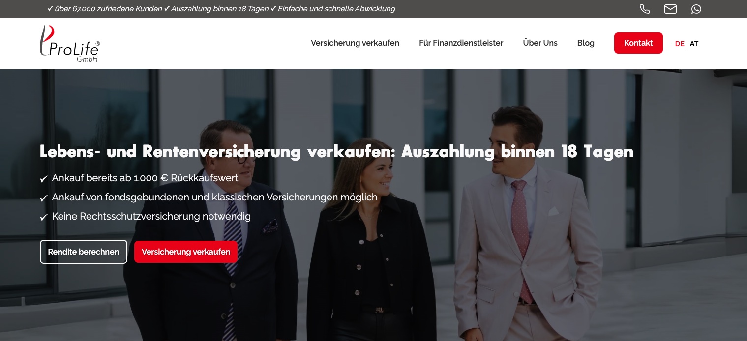 Felix Früchtl ProLife Freigeist Kongress Website