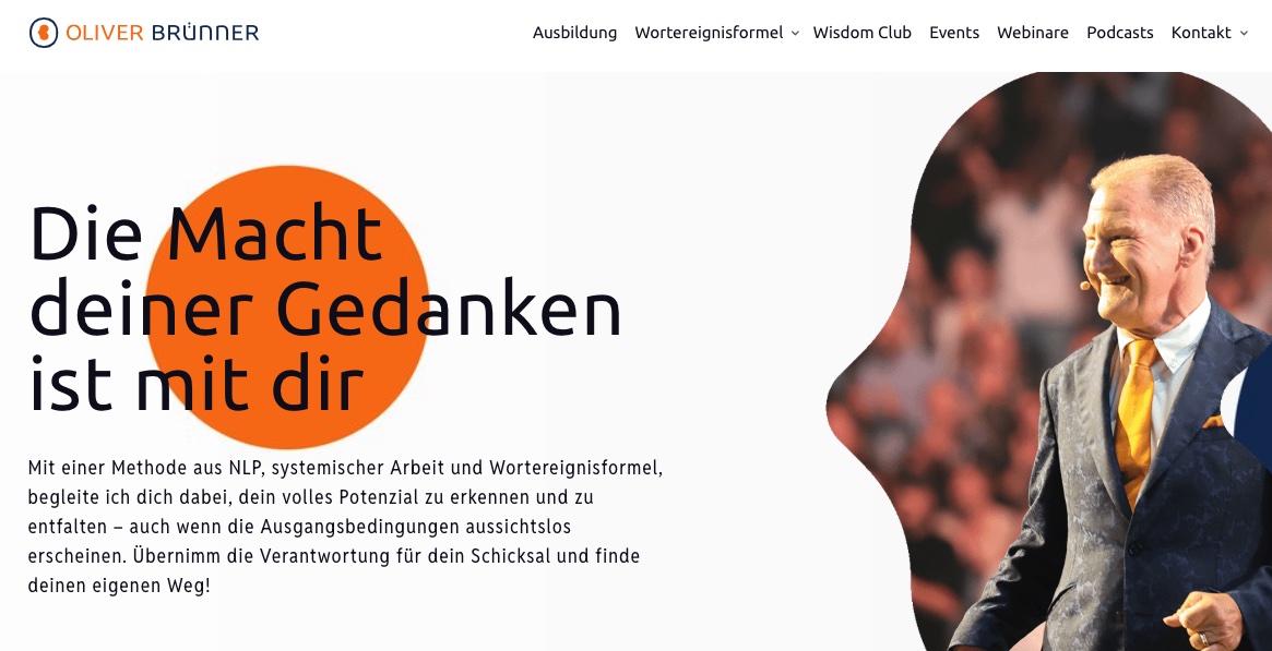 Oliver Bruenner Webseite