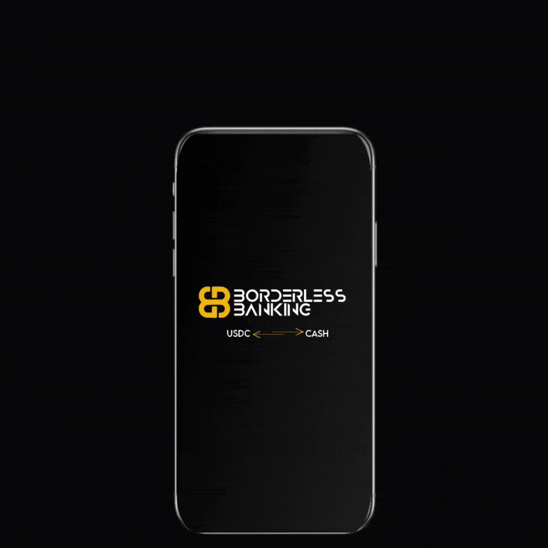 USDC to cash with bbanking